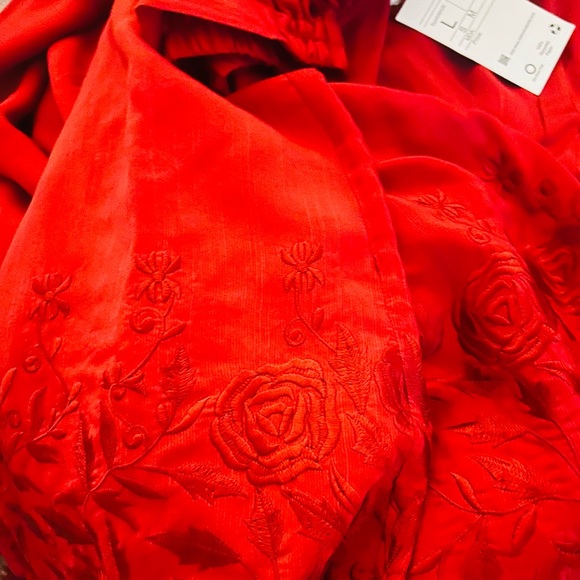 Elegant Red Evening Gown - Picture 9 of 10